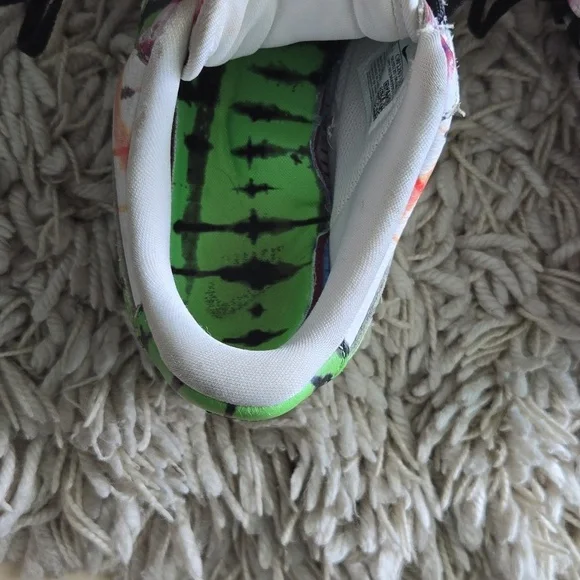 Nike Air Force 1 'Black Tie Dye woman size 6 - Picture 9 of 10